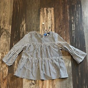 Blue Rain boho blouse